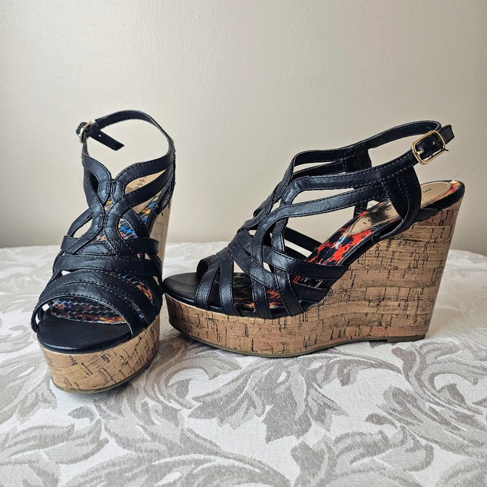 Madden Girl Strappy Wedges